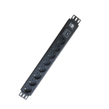 Network 6 way Outlets  Power Strip with 6ft Cord, Surge Protector rack  mount pdu